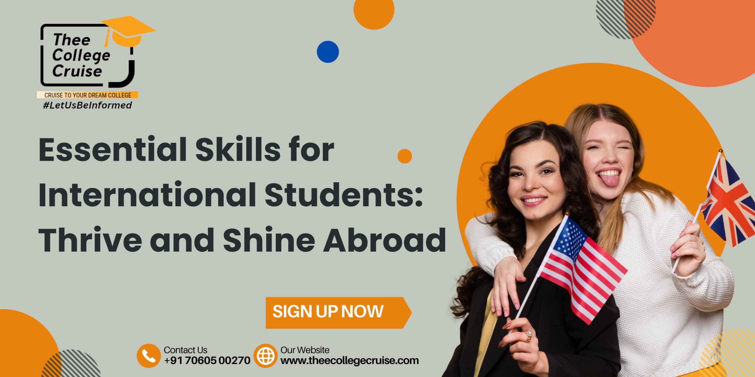 Read more about the article Essential Skills for International Students: Thrive and Shine Abroad