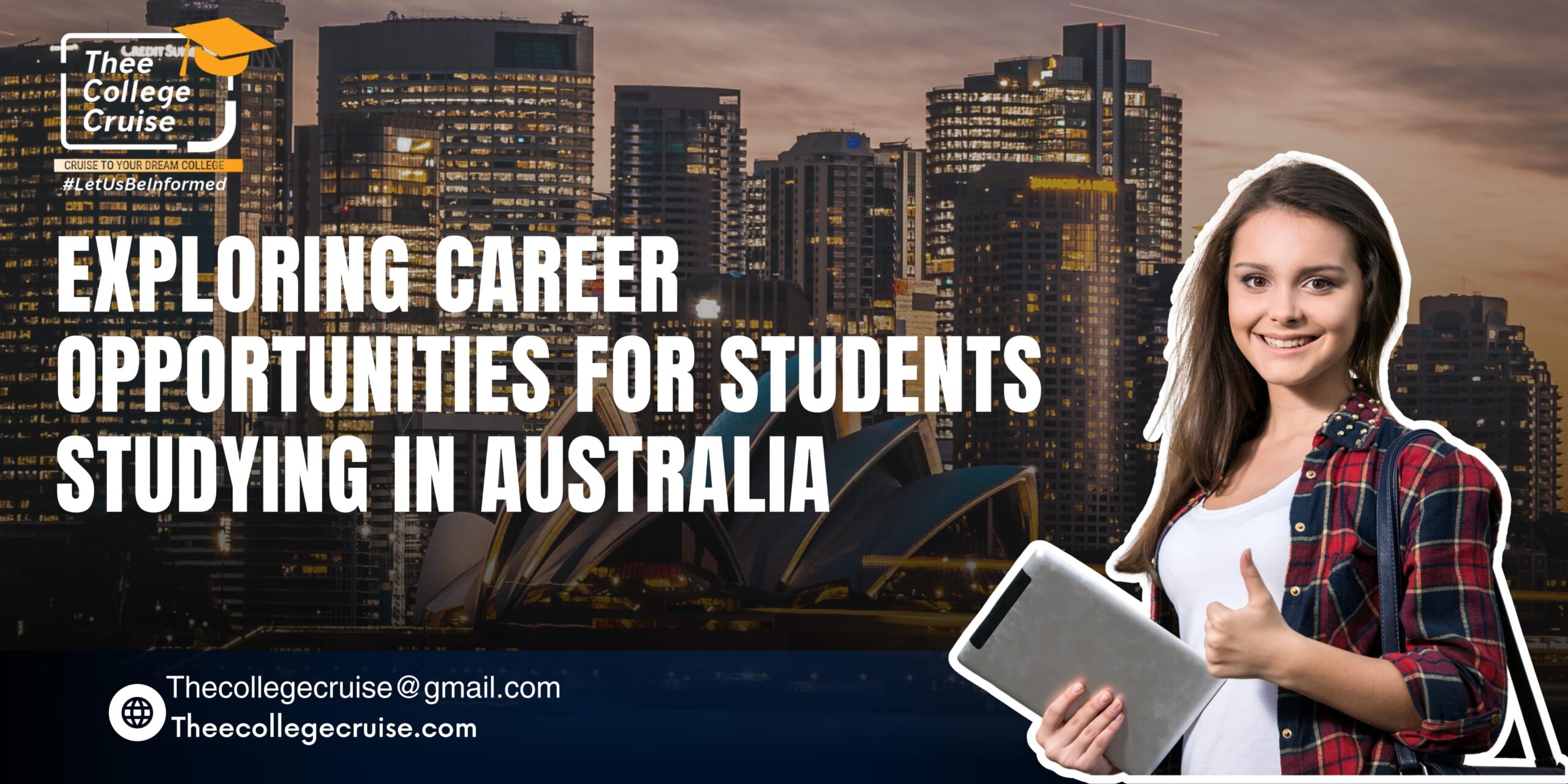 Read more about the article Exploring Career Opportunities for Students Studying in Australia